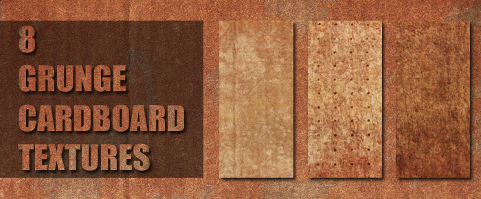 Grunge Cardboard Texture Pack