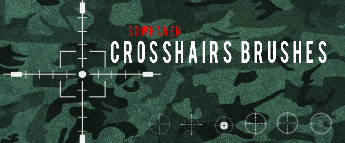 Photoshop Crosshairs Brushes