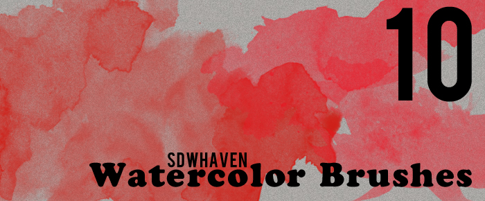 Watercolor Photoshop Brushes by sdwhaven on DeviantArt