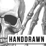Handdrawn Bones Brushes