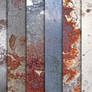 Various Rusted Metal Textures