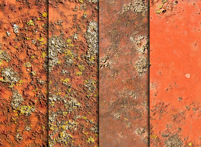 Rust, Moss, And Metal Textures by sdwhaven