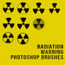 Radiation Warning Symbol Photoshop Brushes