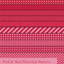 Pink And Red Photoshop Patterns