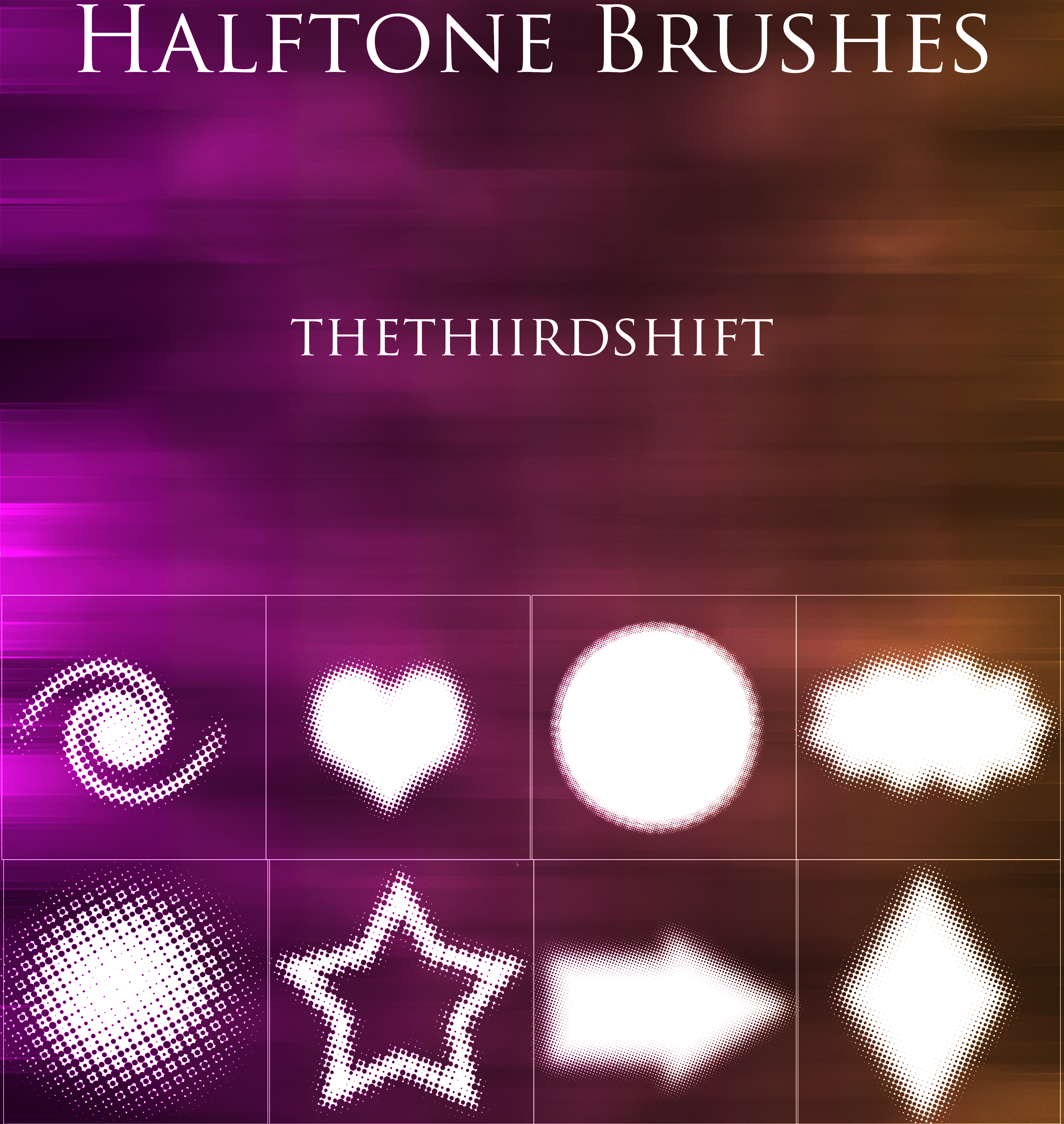 Halftone Brushes