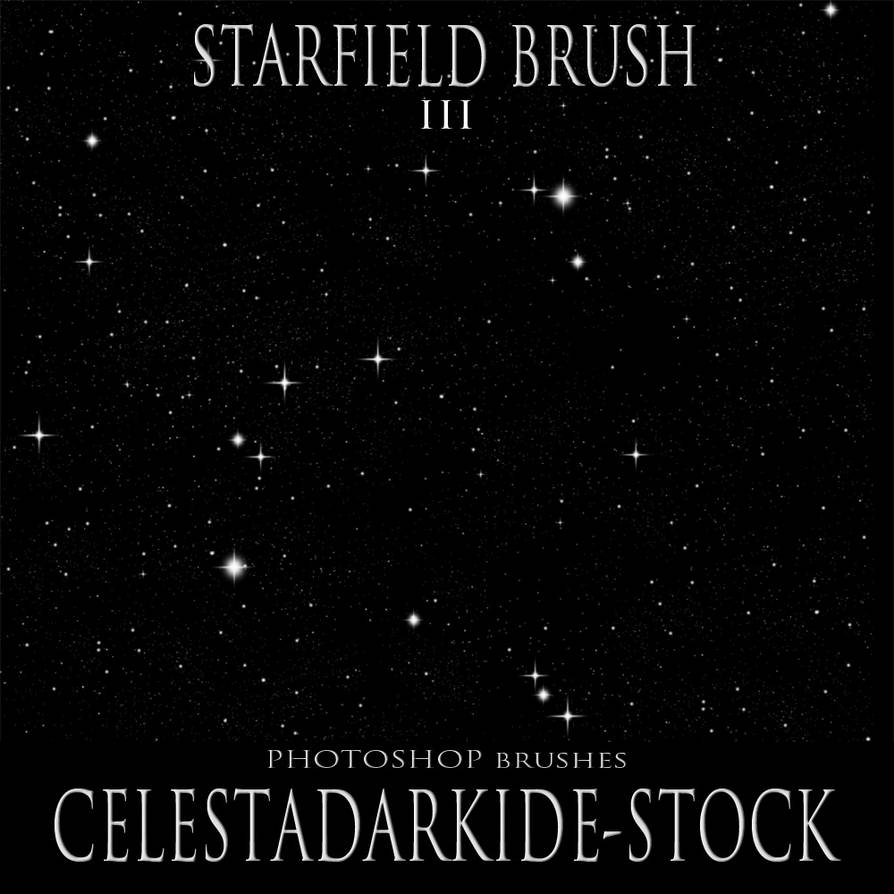 Starfield Brush III by CelestaDarkideStock on DeviantArt