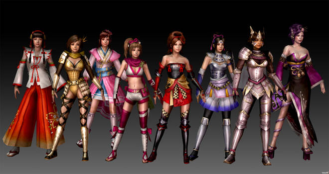 Girls Samurai Warriors 3