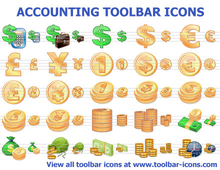 Accounting Toolbar Icons