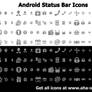 Android Status Bar Icons