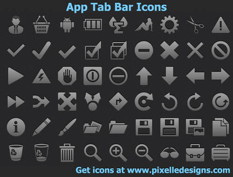 App Tab Bar Icons