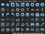 App Tab Bar Icons for iOS