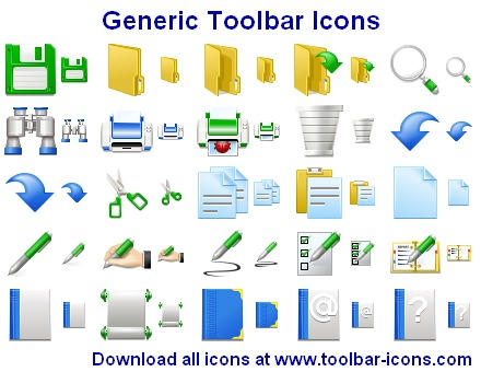 Generic Toolbar Icons by Ikonod on DeviantArt