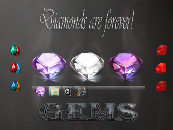 Gems start buttons for 7.