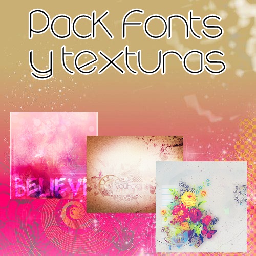 Pack Texturas y Fonts