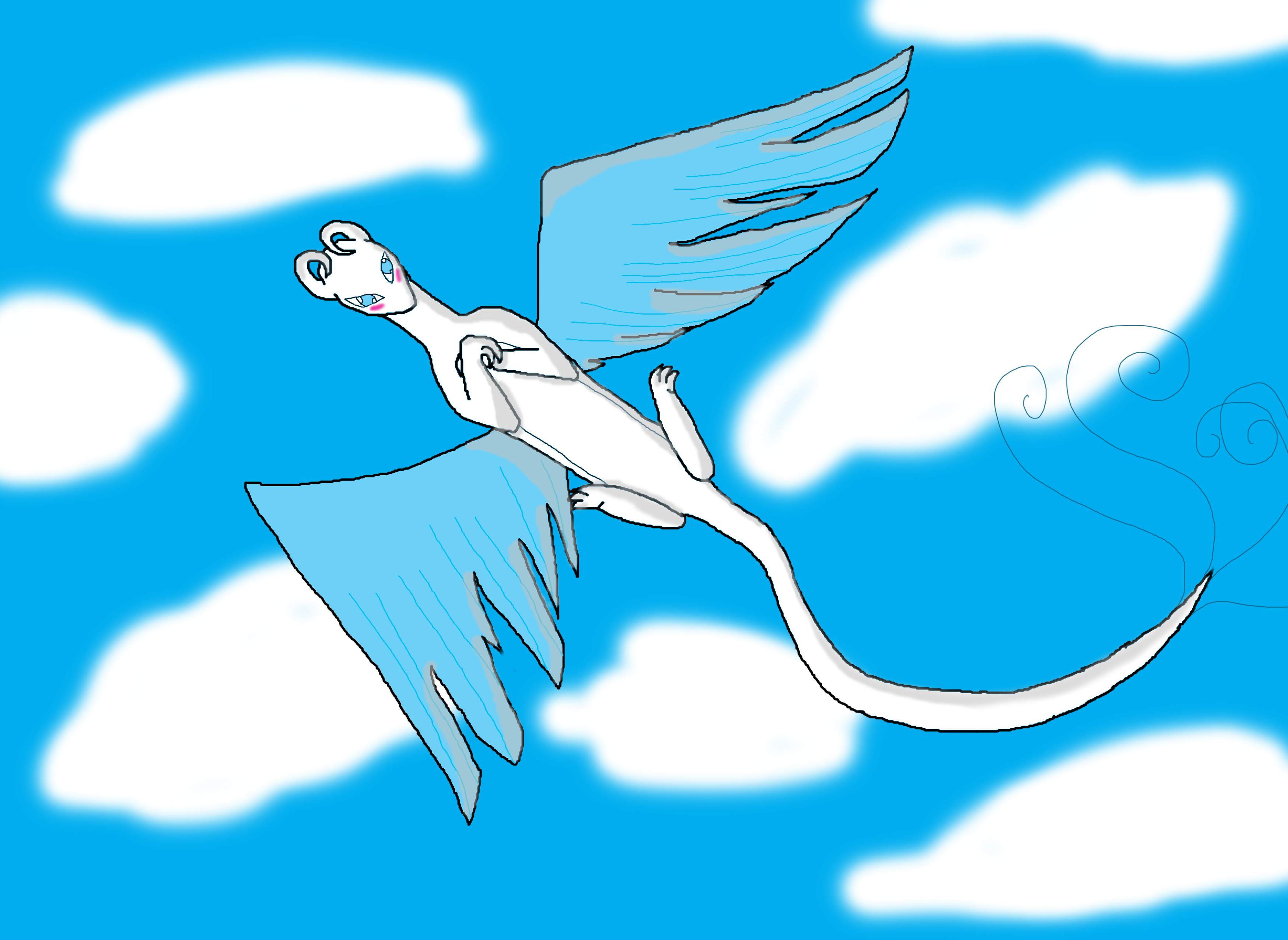 Angel Dragon by The-Dark-Writer on DeviantArt