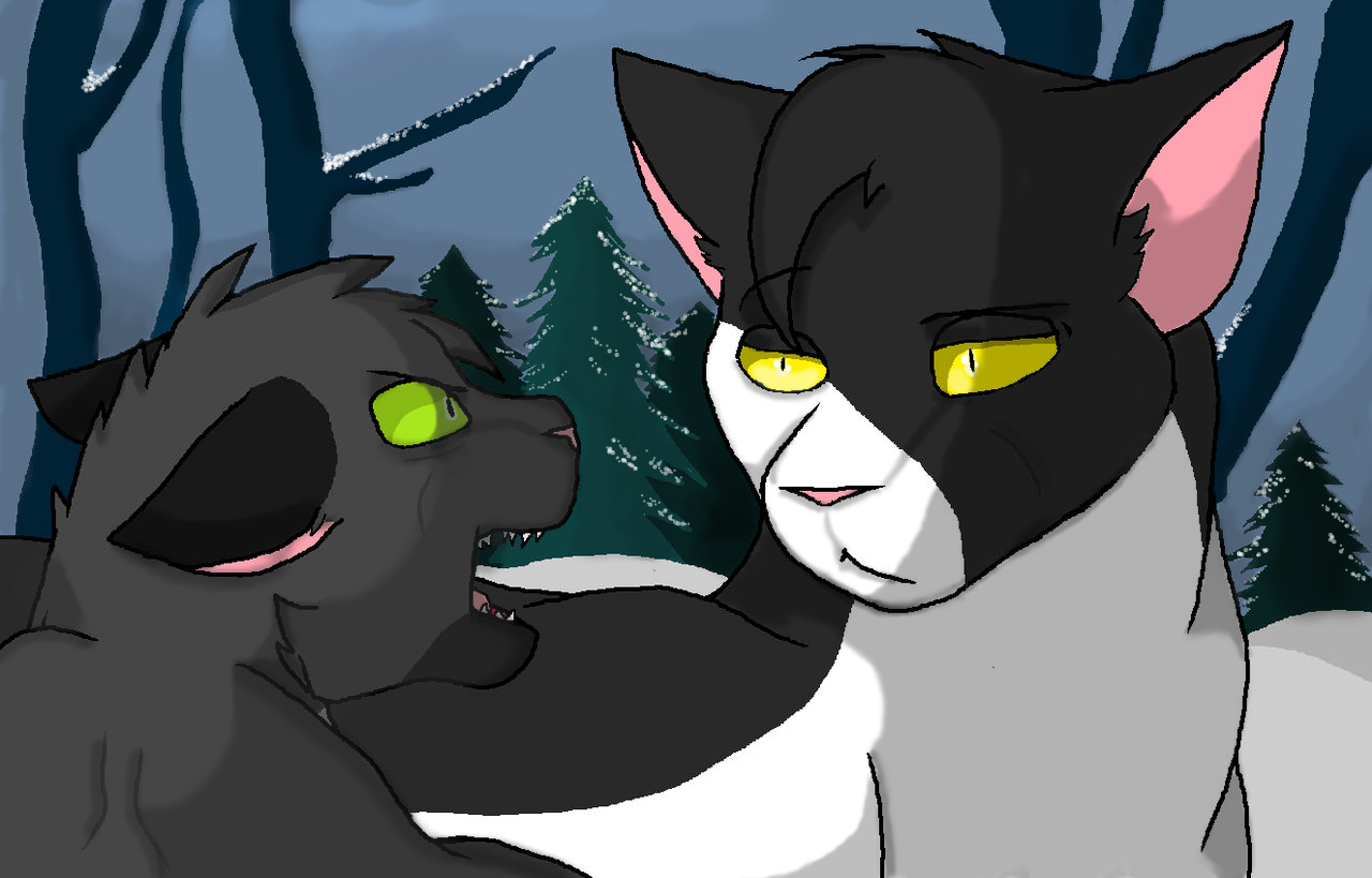 High Tensions: Moonscar and Halfnight by IndigoCascade on DeviantArt