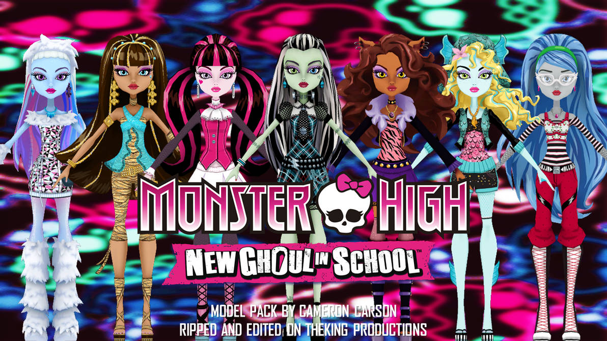 Monster High Model Pack OBJ Download by CameronCarson on