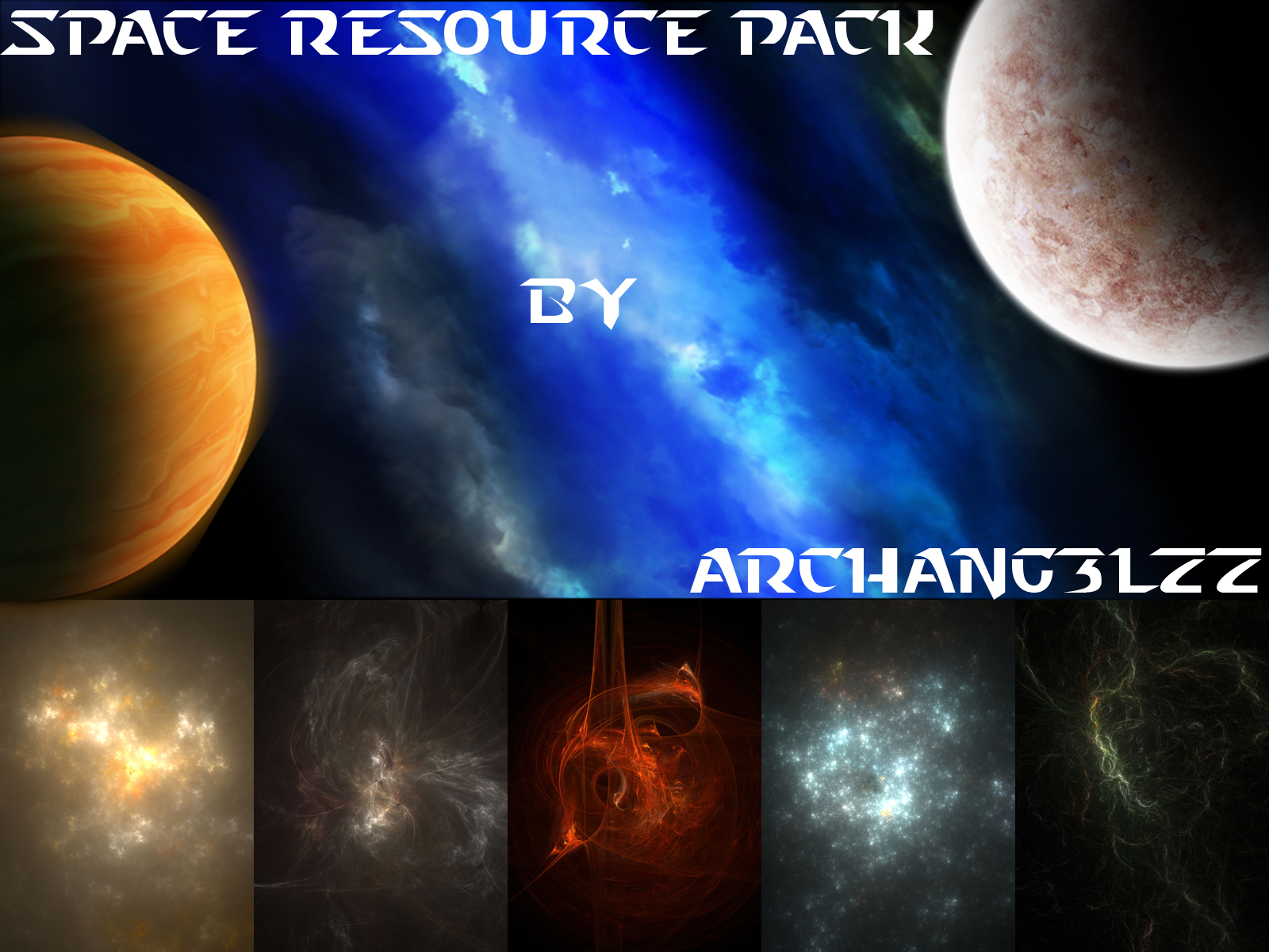 Space Resource Pack by aRchAng3lZz on DeviantArt