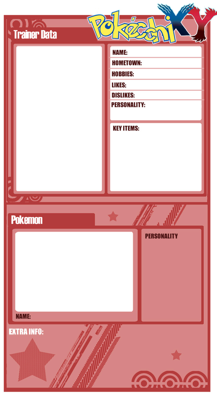 pokecchi X and Y project template