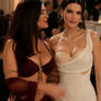 Salma Hayek and Kendall Jenner make out at the Gala✨ (short version)