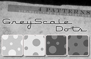 Patterns: Grey Scale Dots