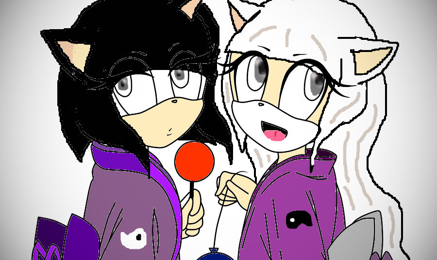 The yin and yang twins by superhedgehogirls on deviantart