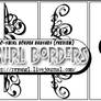 20 Swirl Border Brushes