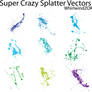 Super Crazy Splatter Vectors