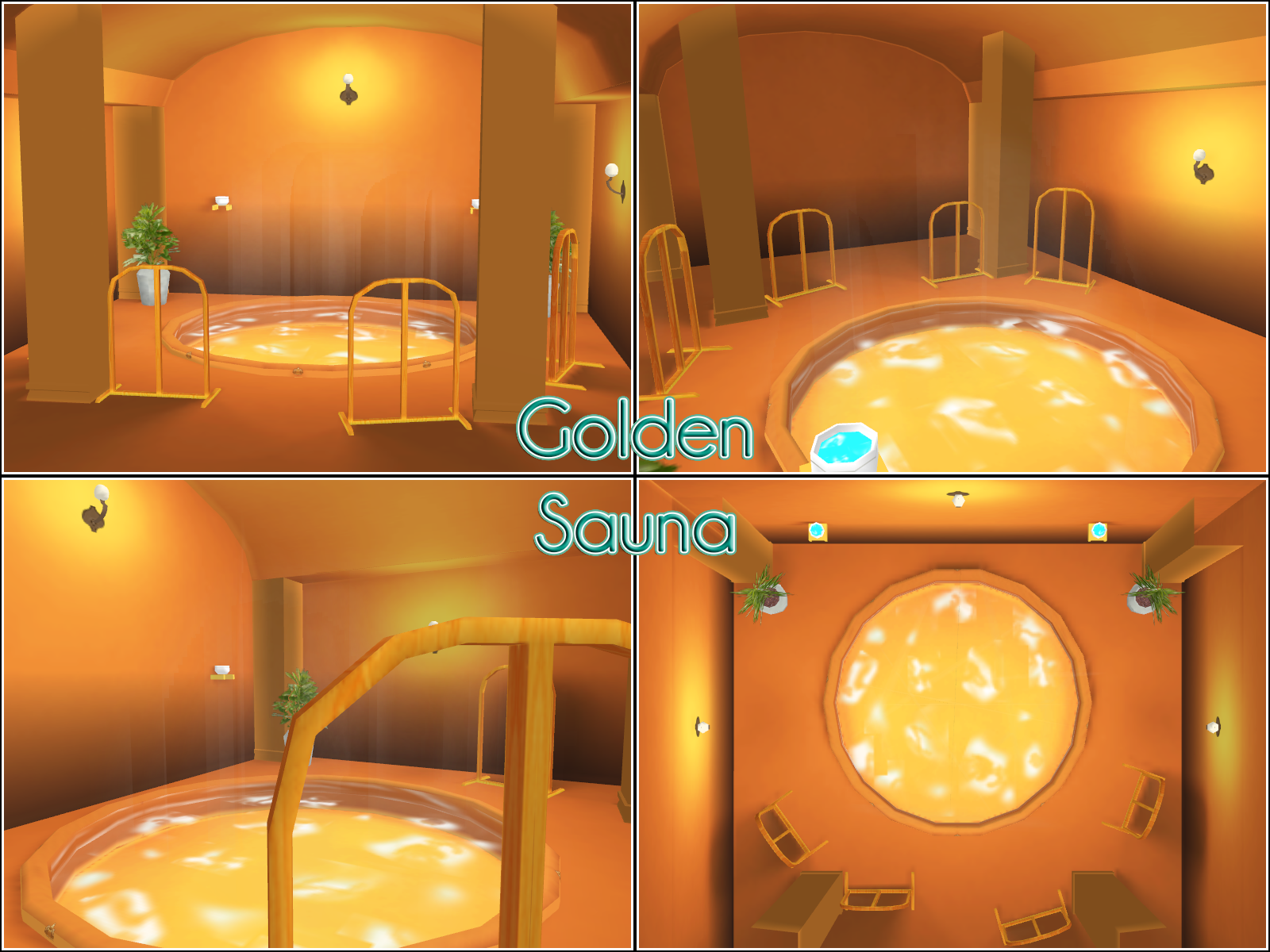 Golden Sauna by kaahgomedl on DeviantArt
