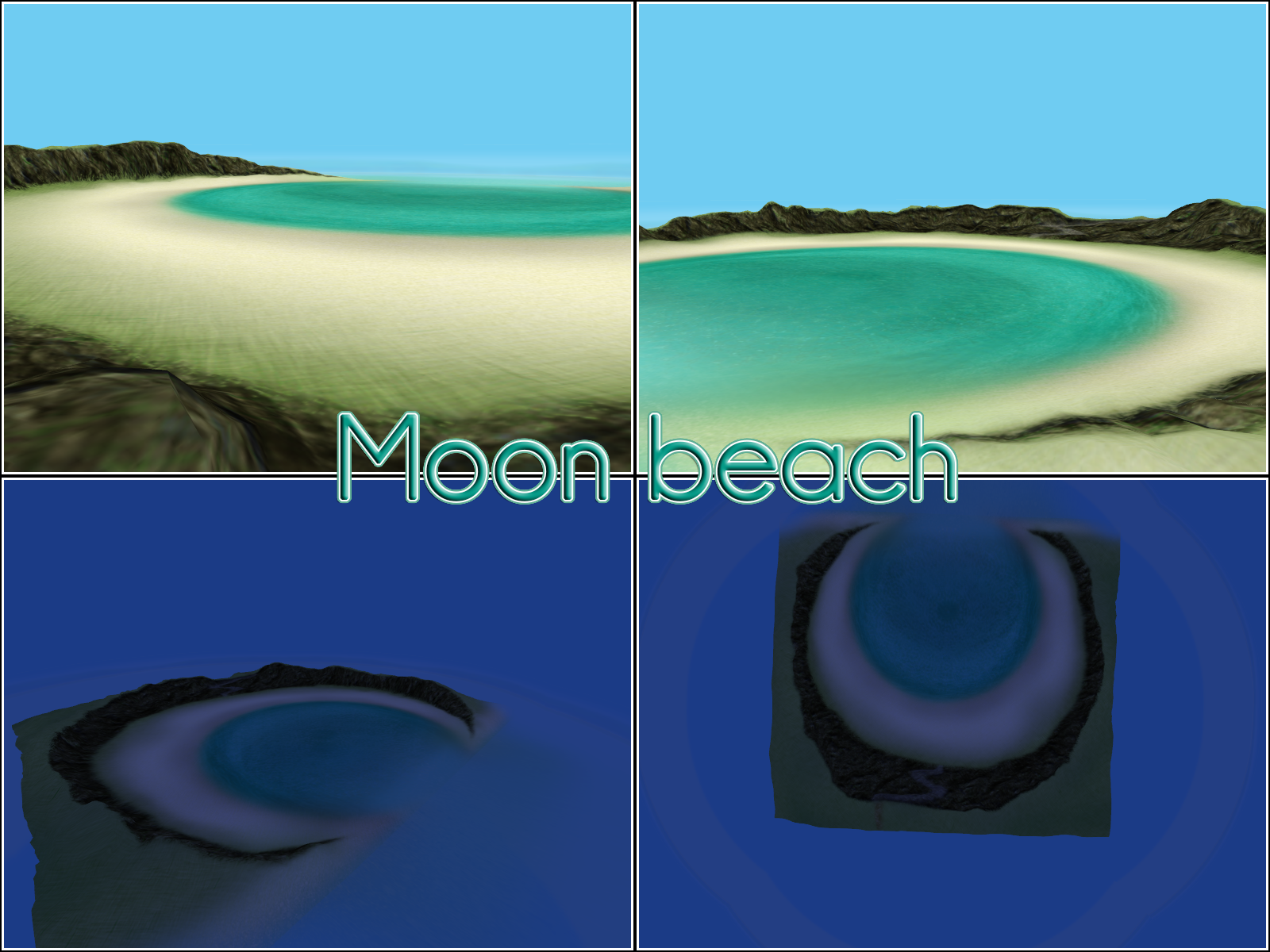 MMD Moon beach DL