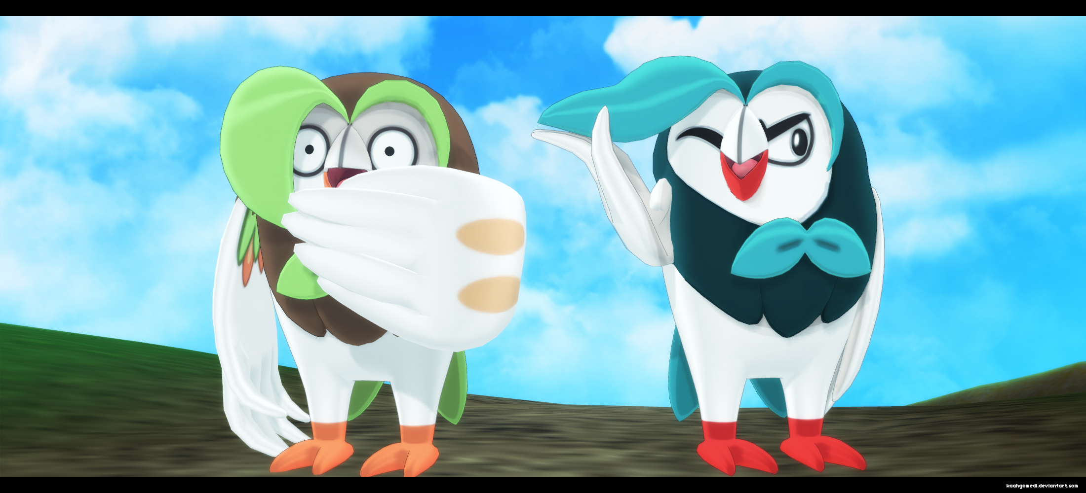 Pokemon MMD: Dartrix DL