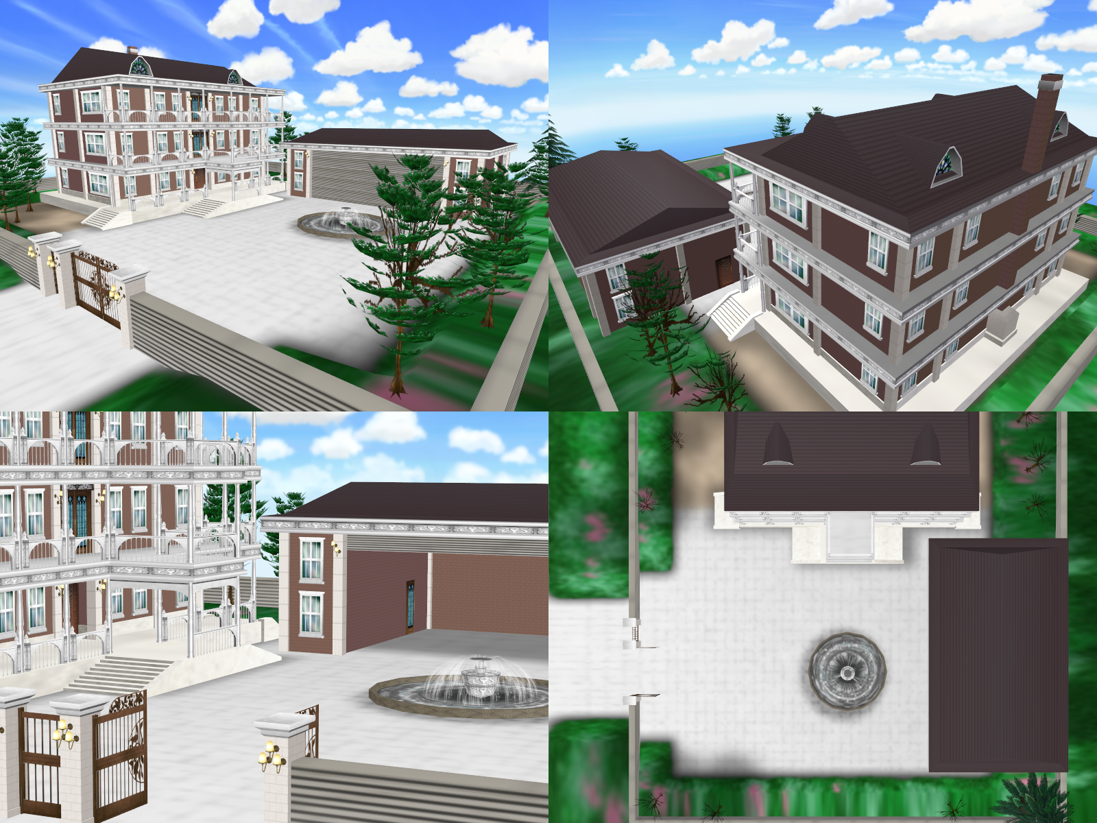 MMD Stage: Mansion by kaahgomedl on DeviantArt