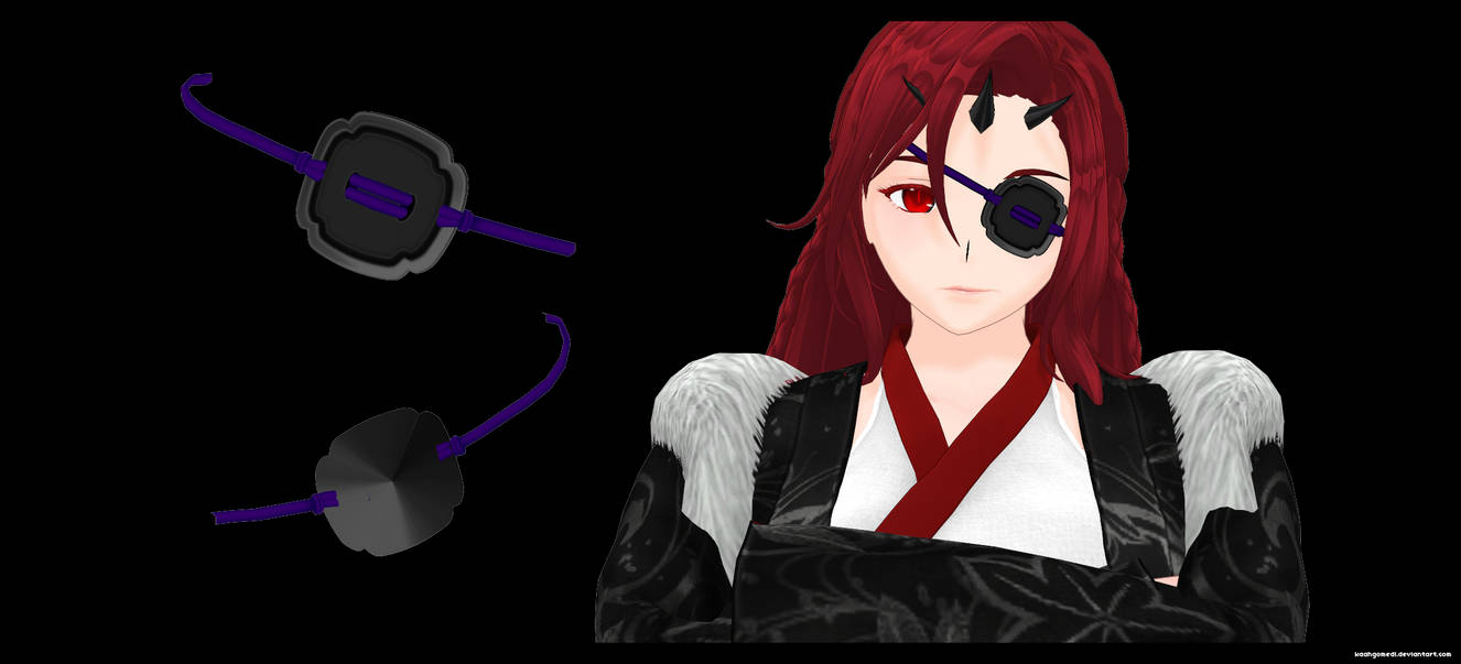 MMD Japanese Eyepatch DL by kaahgomedl on DeviantArt