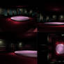 Round Bed Dark Room