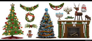 TS4 to MMD: Xmas pack 1