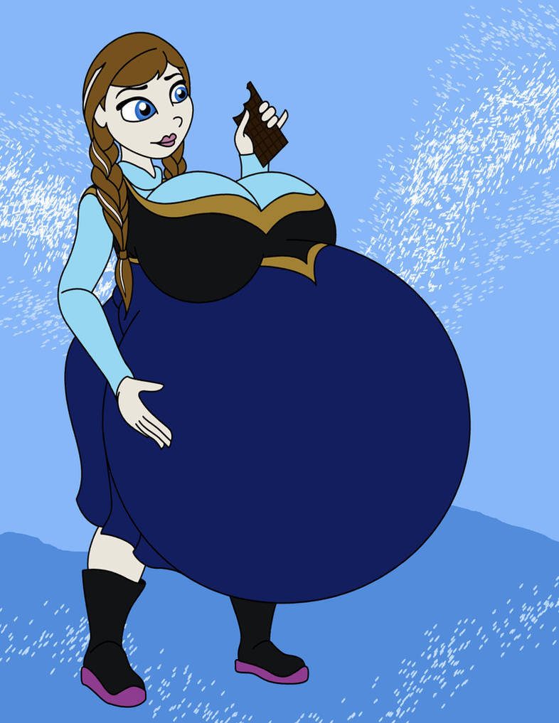 Anna's ChocolateFilled Belly 2 On Thin Ice by TRCTooniversity on