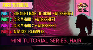 Tutorial Hair + Worksheet PART 1