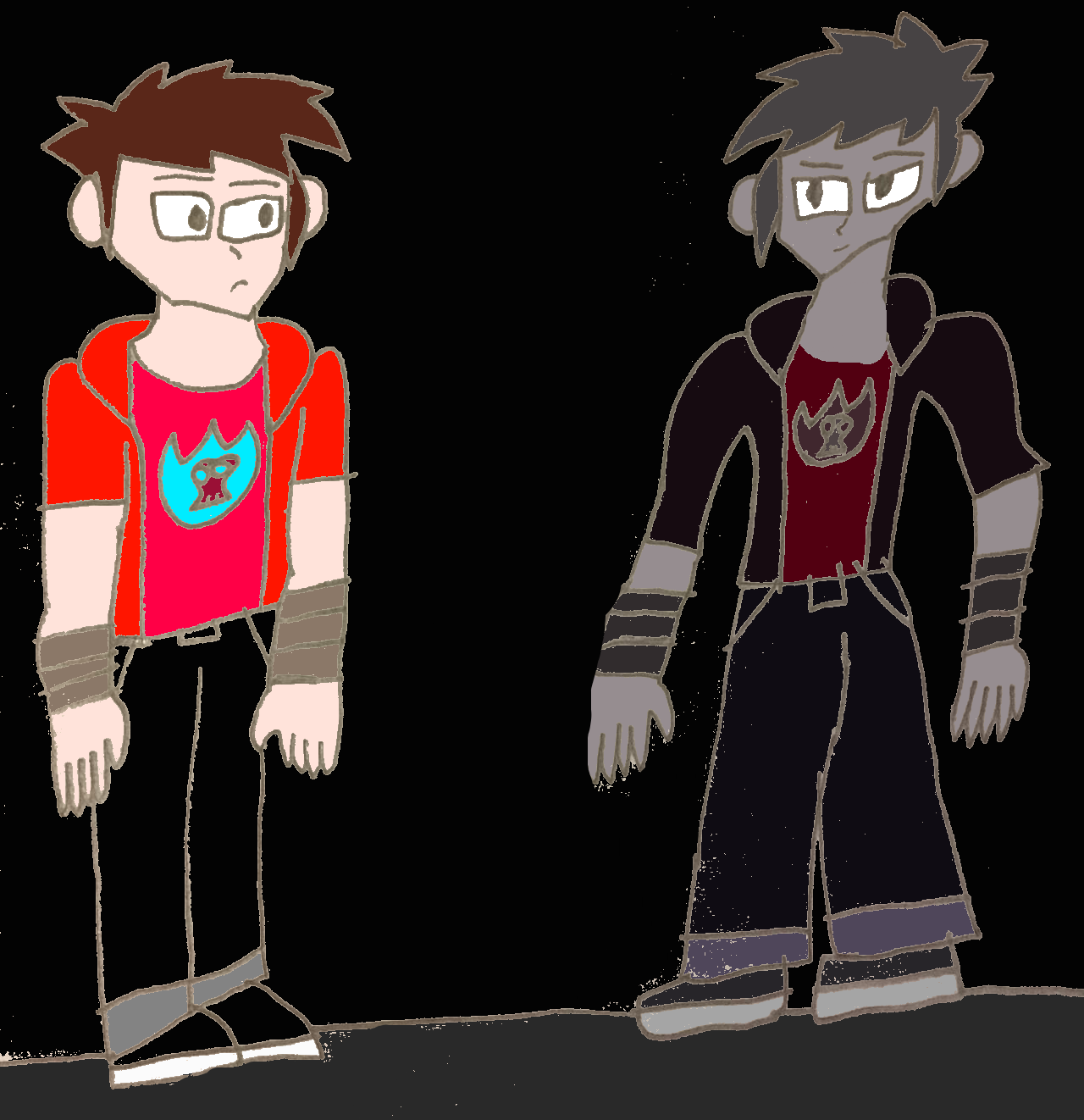 Kyle Meets Shadow Kyle by SuperSaiyanPlusUltra on DeviantArt