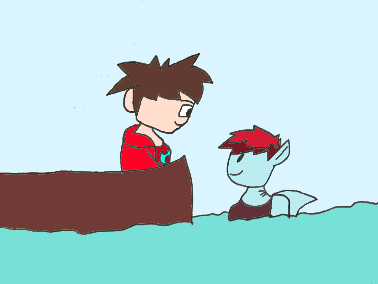 Kyle Meets Fang by SuperSaiyanPlusUltra on DeviantArt