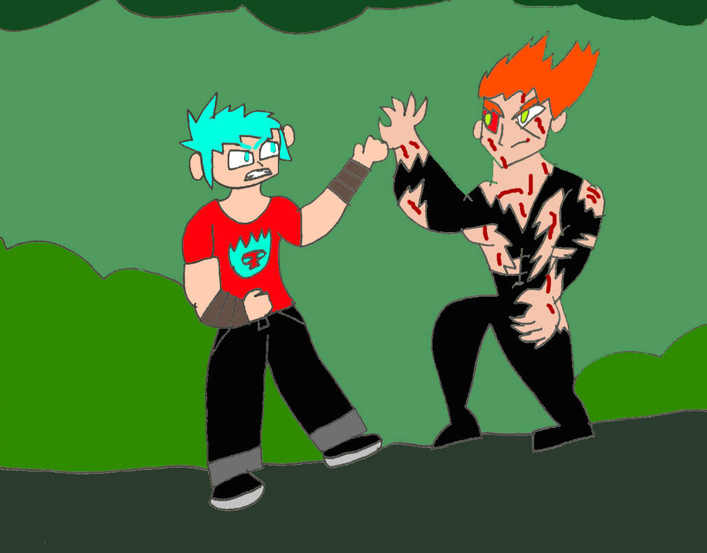 Kyle Vs Garou by SuperSaiyanPlusUltra on DeviantArt
