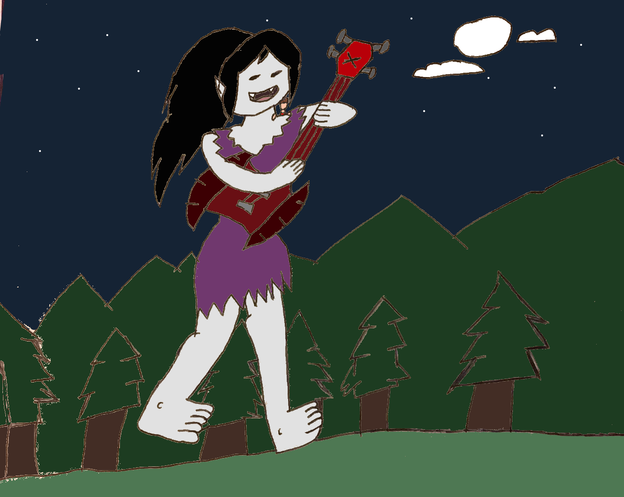 Jam Sessions With The Giantess Vampire Queen by SuperSaiyanPlusUltra on ...