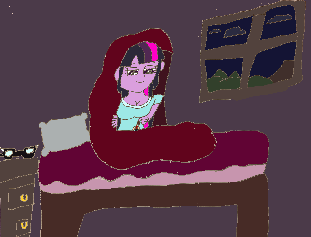 Nightime for twilight and kyle by SuperSaiyanPlusUltra on DeviantArt