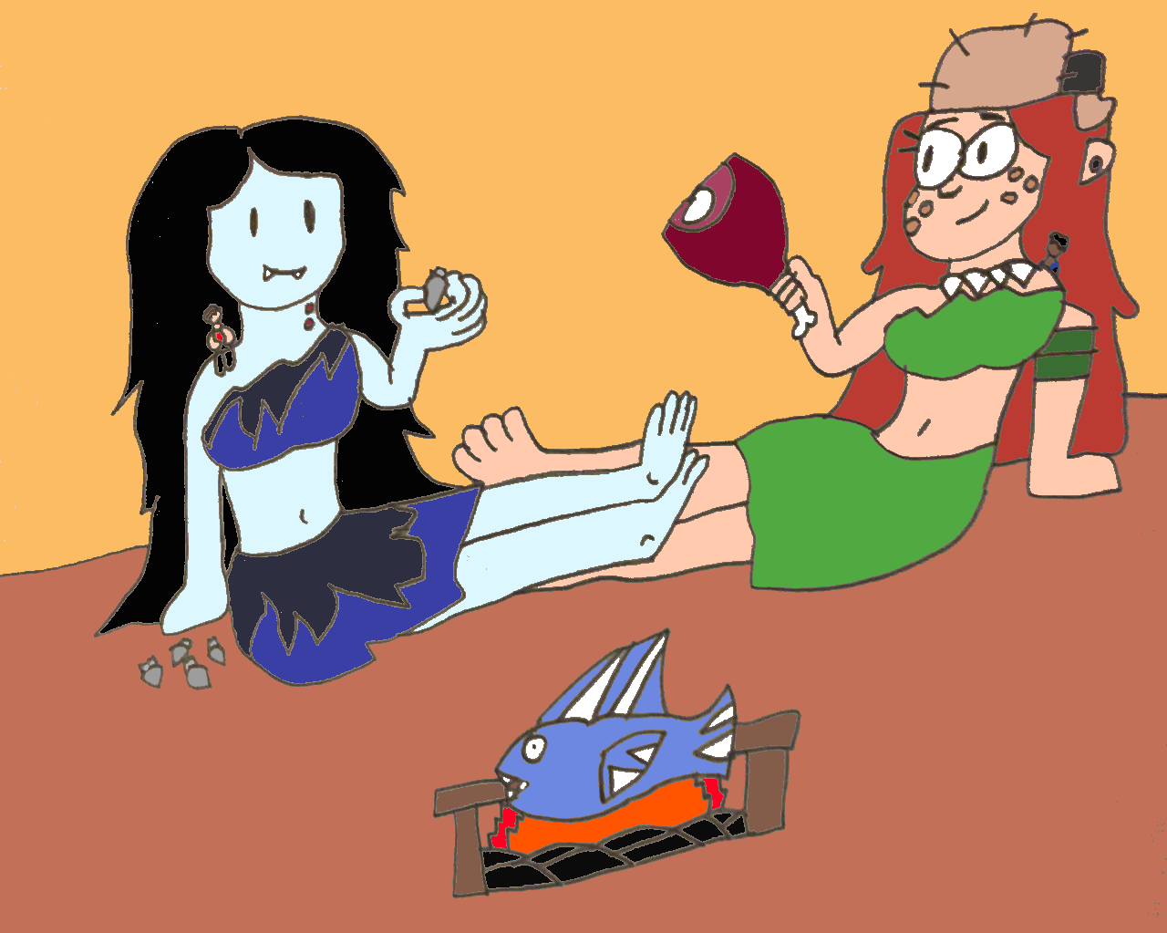 Fall Feast With Giantess Wives by SuperSaiyanPlusUltra on DeviantArt