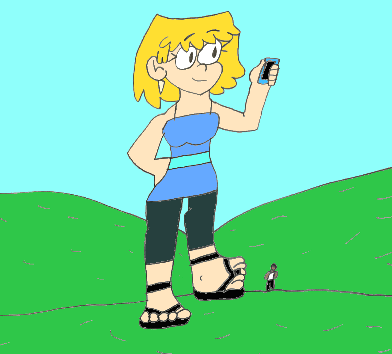 Alejandro Hangs Out With Lori by SuperSaiyanPlusUltra on DeviantArt