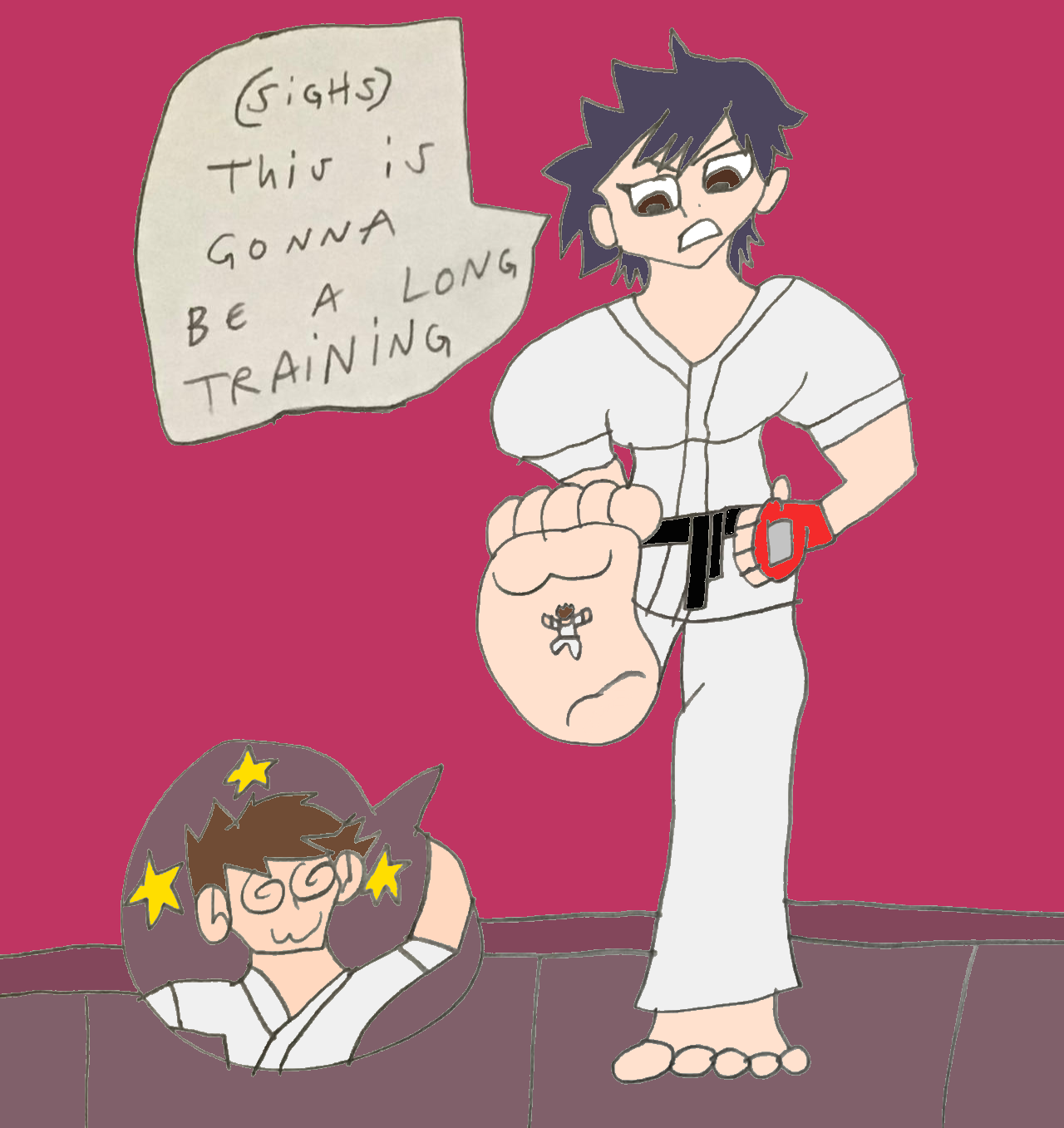 Training Under Tatsuki by SuperSaiyanPlusUltra on DeviantArt