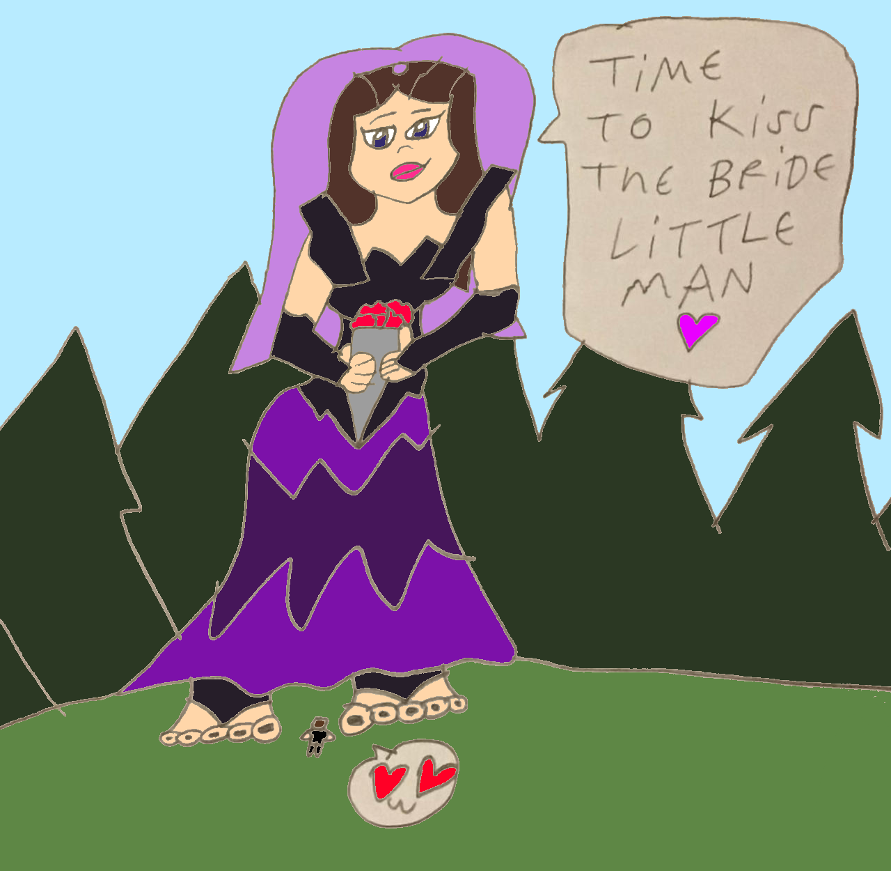 Giantess Harem Wedding - Vanessa and Kyle by SuperSaiyanPlusUltra on ...