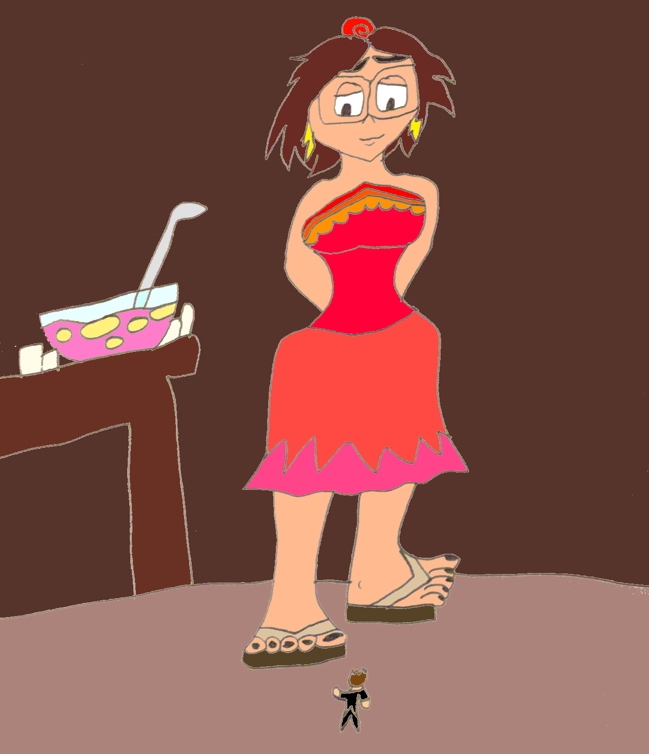 Dance Night With Giantess Katie by SuperSaiyanPlusUltra on DeviantArt