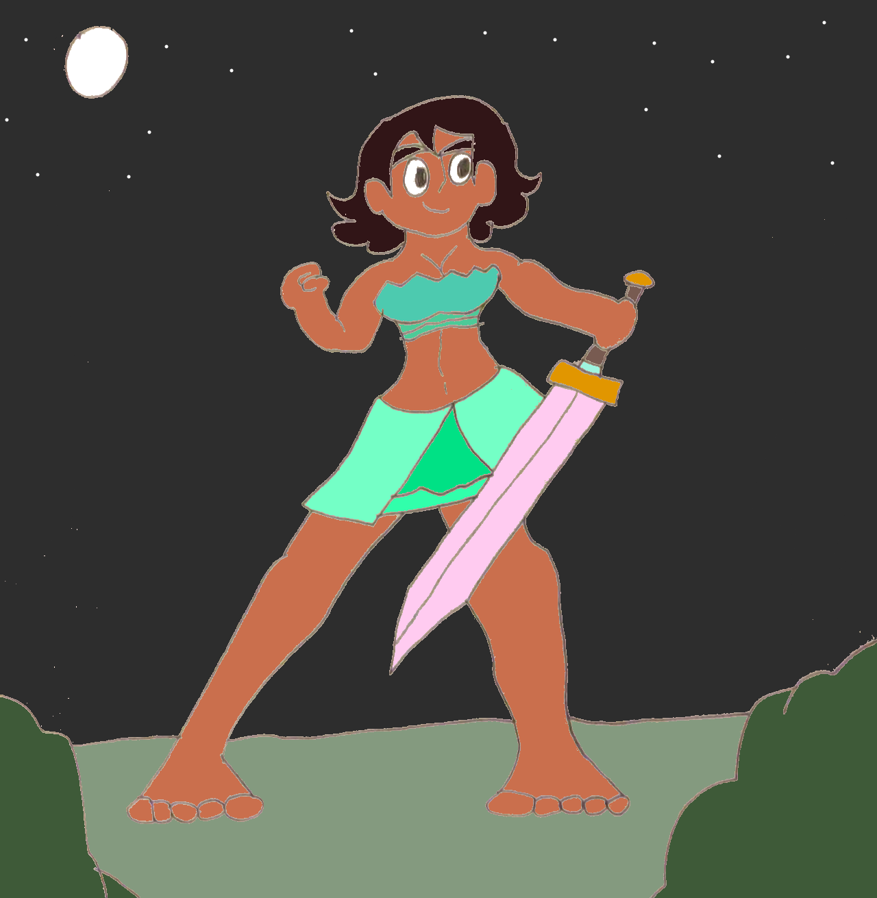 Giantess Connie Sword Training by SuperSaiyanPlusUltra on DeviantArt