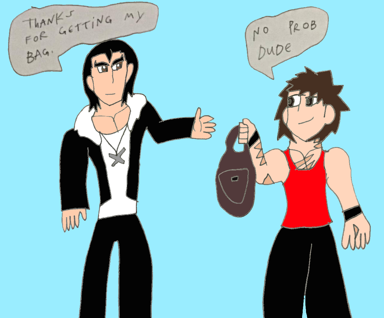 Kyle Meets Kugo Ginjo by SuperSaiyanPlusUltra on DeviantArt