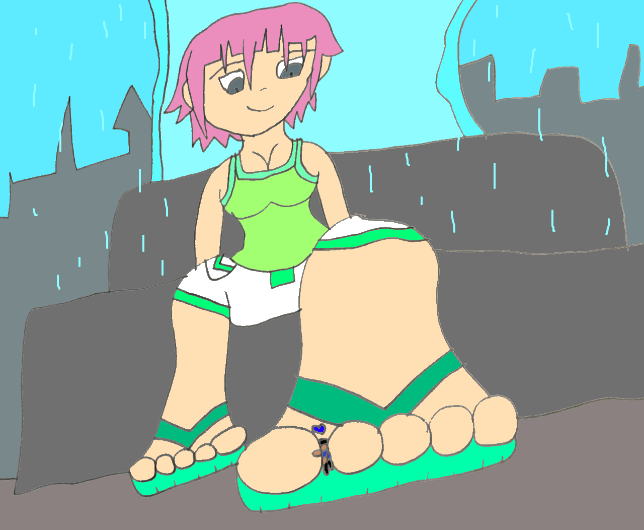 Out In Town With Giantess Crona by SuperSaiyanPlusUltra on DeviantArt